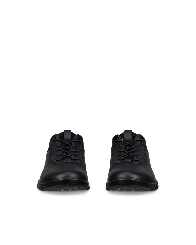 BLACK ECCO GRUUV LITE W EASY SLIP