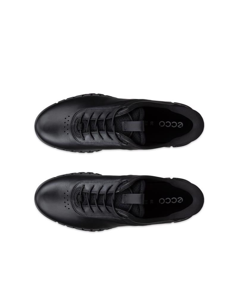 BLACK ECCO GRUUV LITE W EASY SLIP
