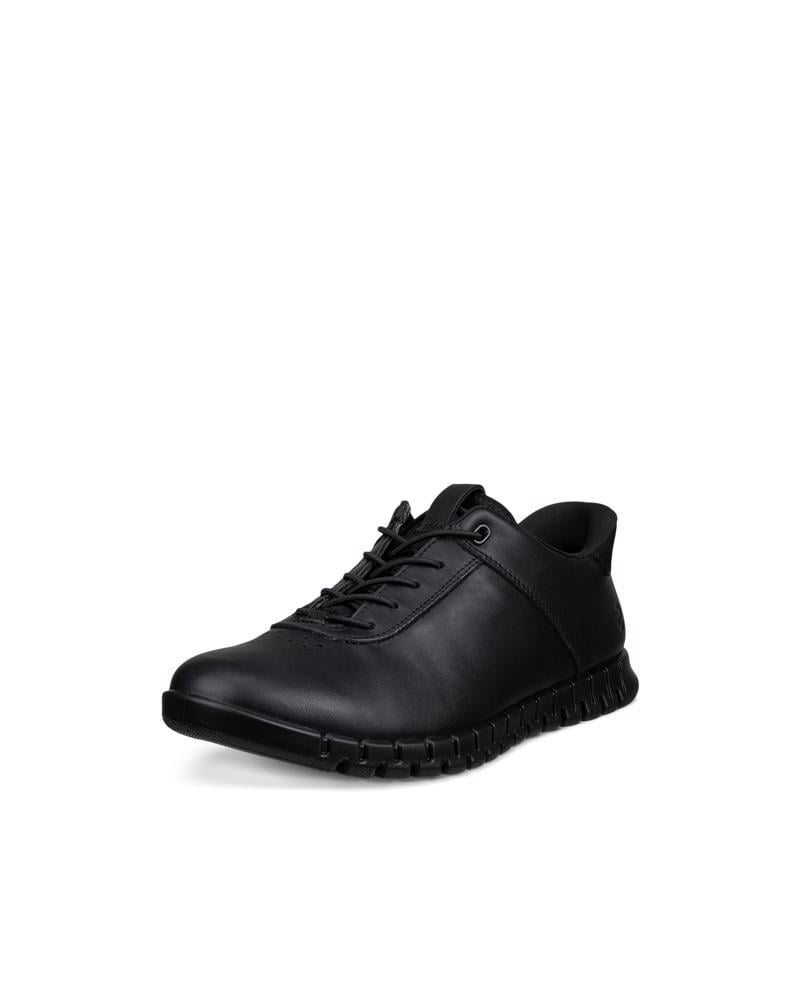 BLACK ECCO GRUUV LITE W EASY SLIP