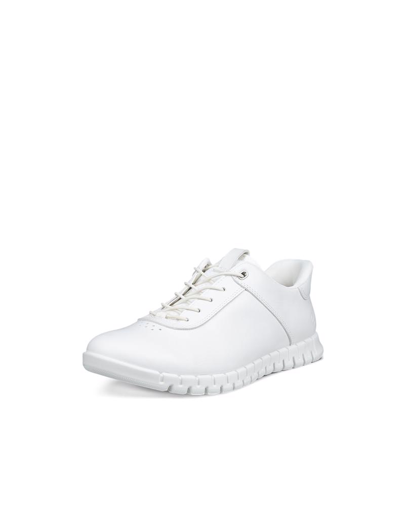White ECCO GRUUV LITE W EASY SLIP