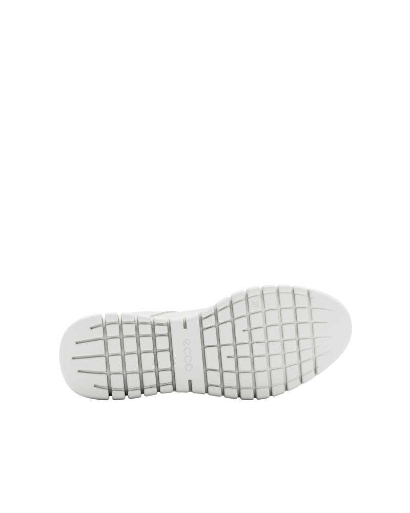 White ECCO GRUUV LITE W EASY SLIP