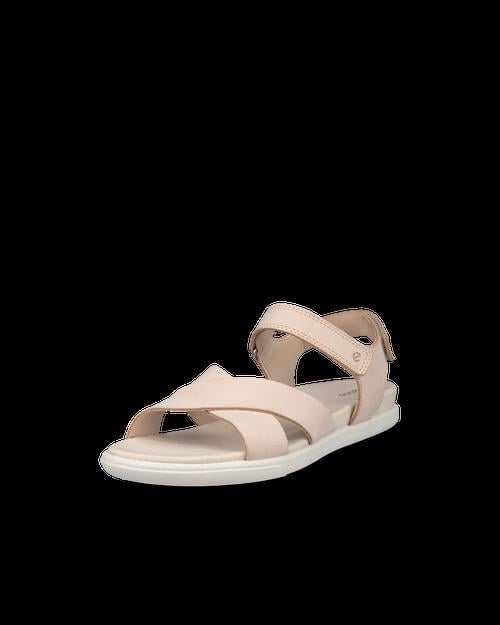 Beige ECCO DAMARA SANDAL CROSSTRAP