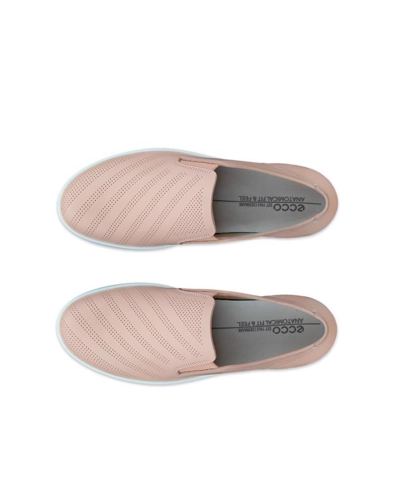 Pink ECCO TRAVEL W SLIP ON