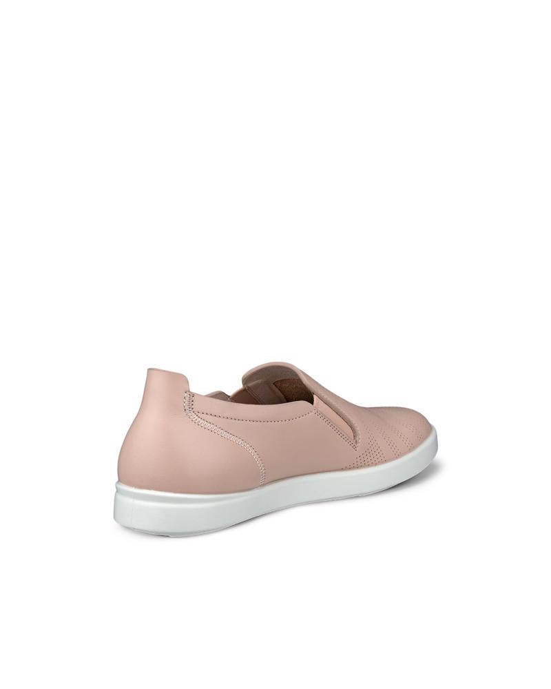 Pink ECCO TRAVEL W SLIP ON