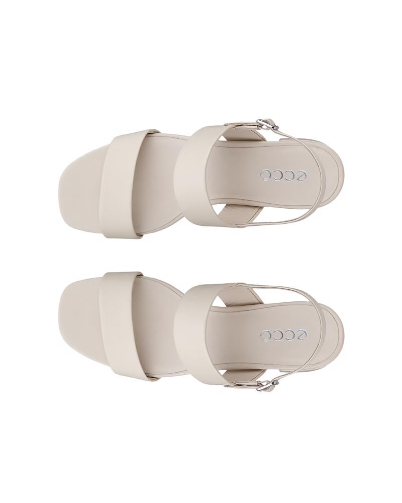 Beige ECCO LIVA SANDAL 35