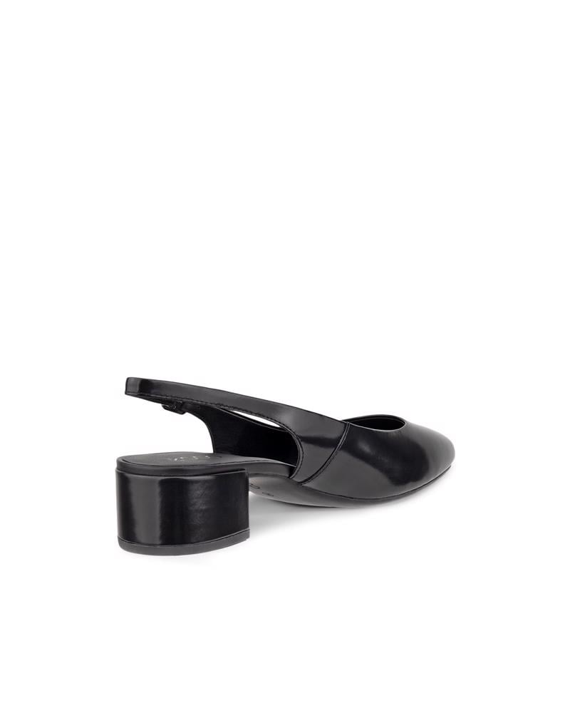 اسود ECCO LIVA 35 HEELED SLING BACK
