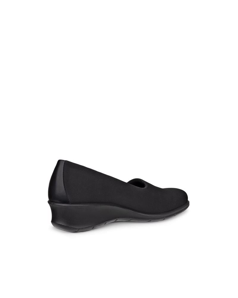 BLACK ECCO Finola Slip-On
