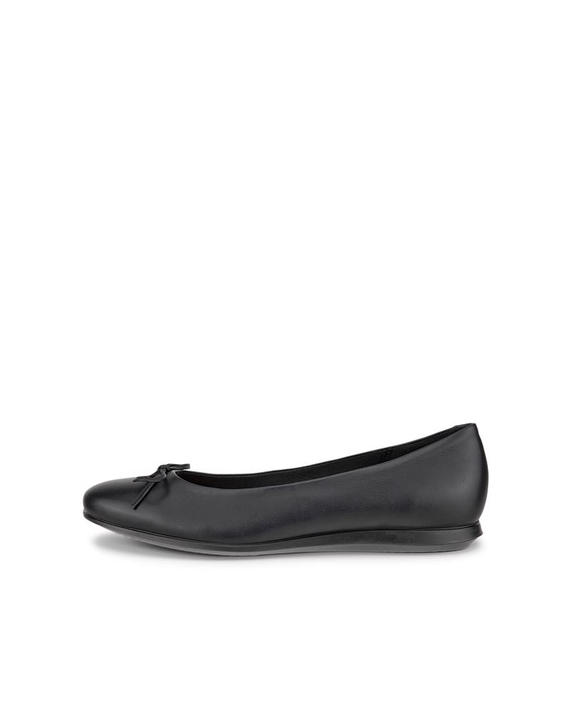 BLACK ECCO TOUCH BALLERINA 2.0
