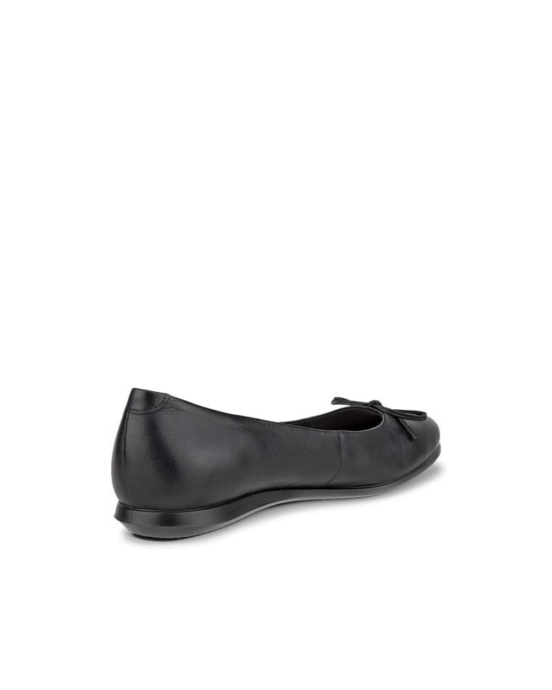 BLACK ECCO TOUCH BALLERINA 2.0