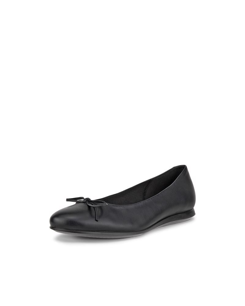 BLACK ECCO TOUCH BALLERINA 2.0
