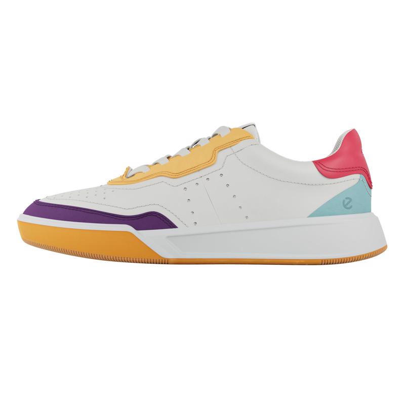 Multicolour ECCO STREET COURT W LEA