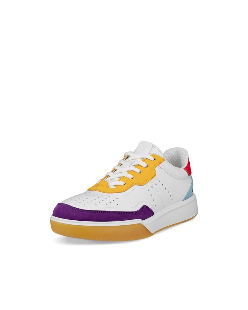 Multicolour ECCO STREET COURT W LEA