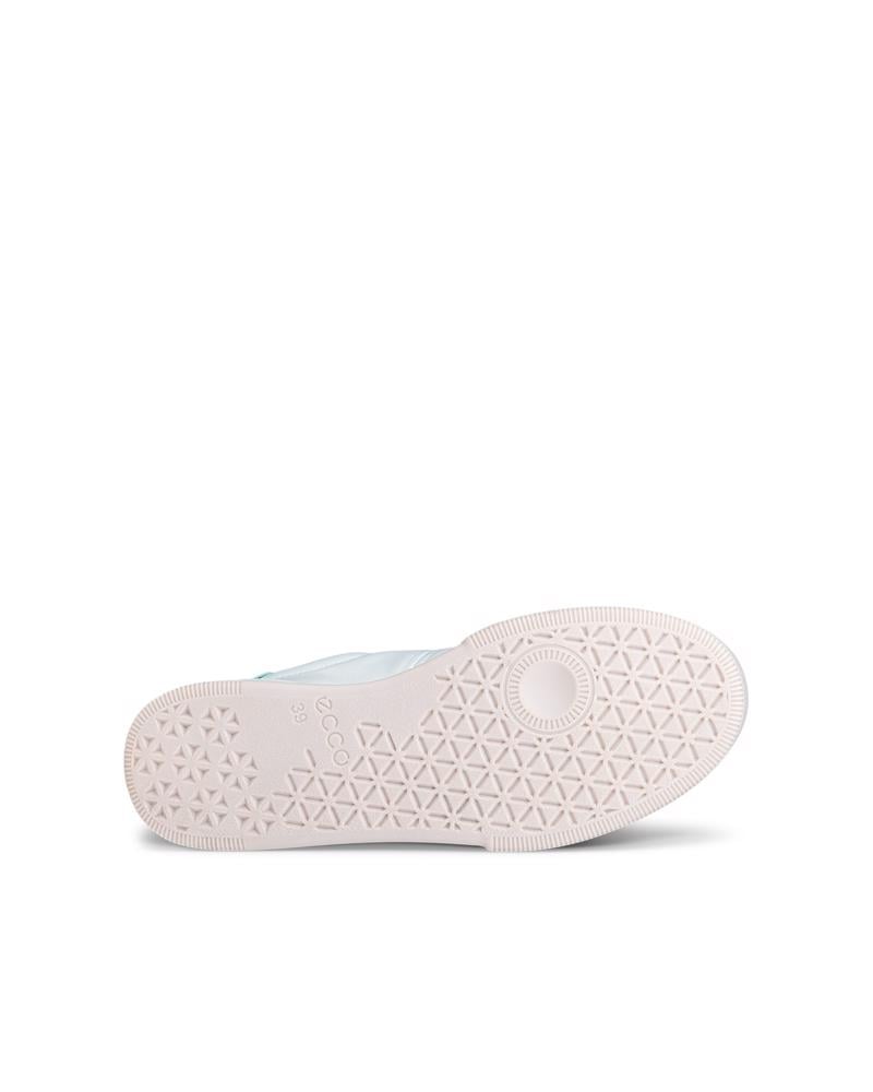 BLUE ECCO STREET COURT W LEA