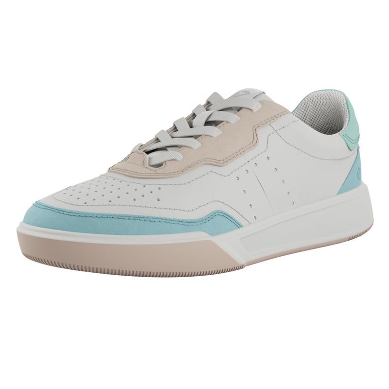 BLUE ECCO STREET COURT W LEA