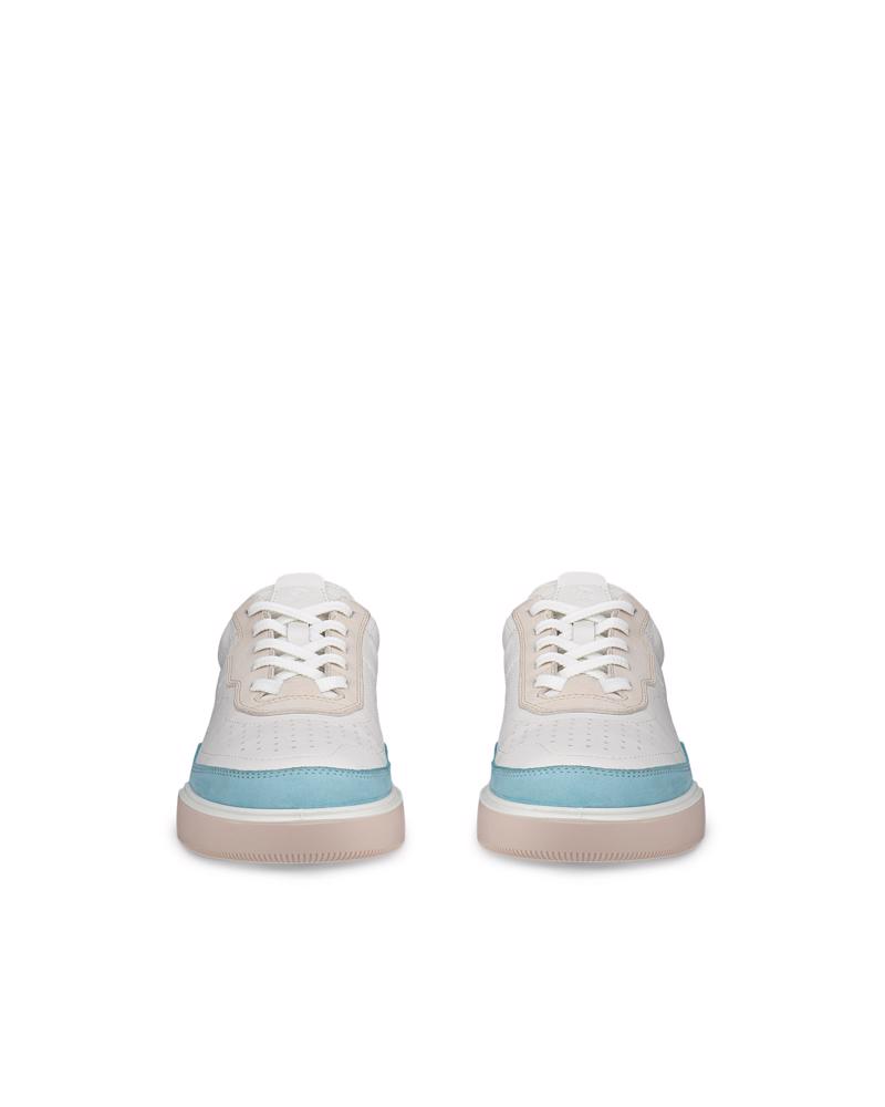 BLUE ECCO STREET COURT W LEA