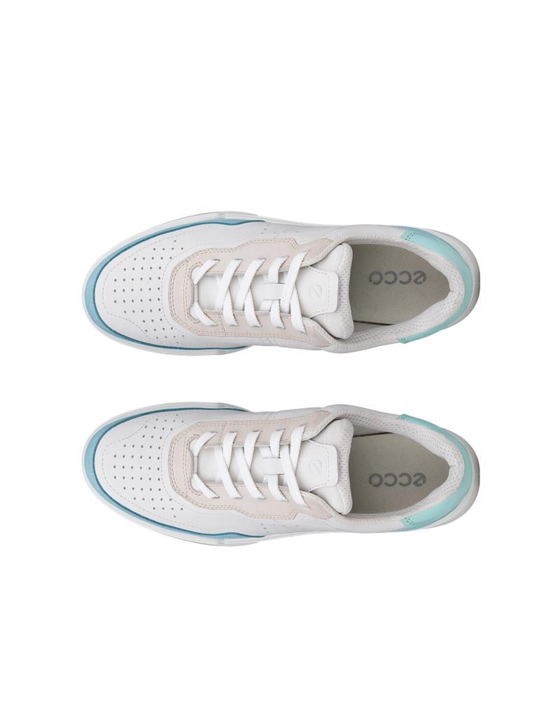 BLUE ECCO STREET COURT W LEA