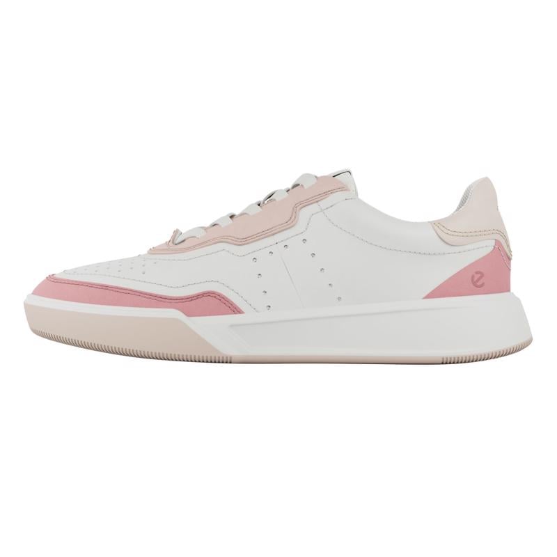 Pink ECCO STREET COURT W LEA