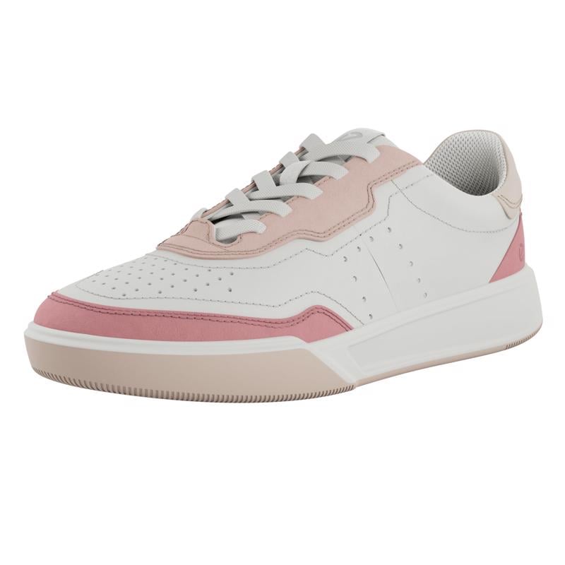 Pink ECCO STREET COURT W LEA