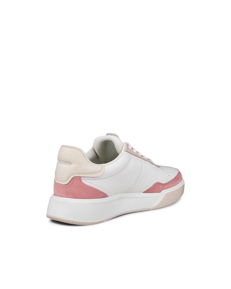 Pink ECCO STREET COURT W LEA