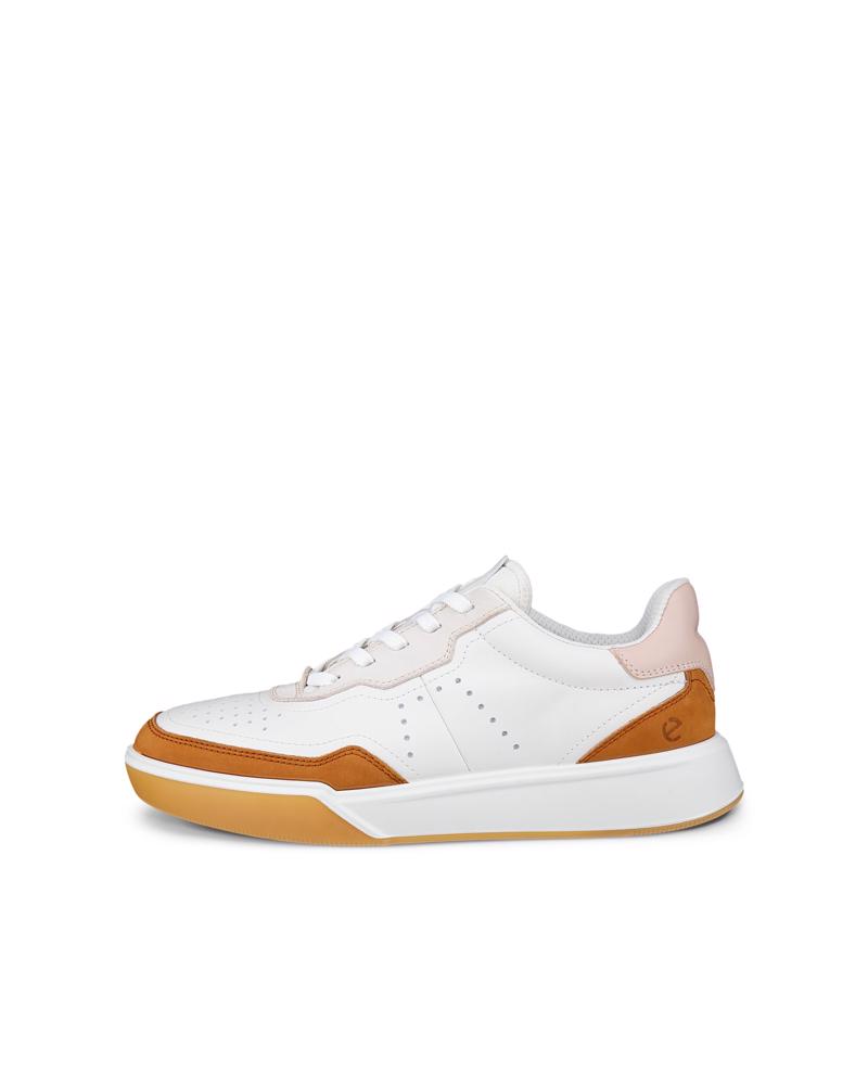 Brown ECCO STREET COURT W SNEAKER