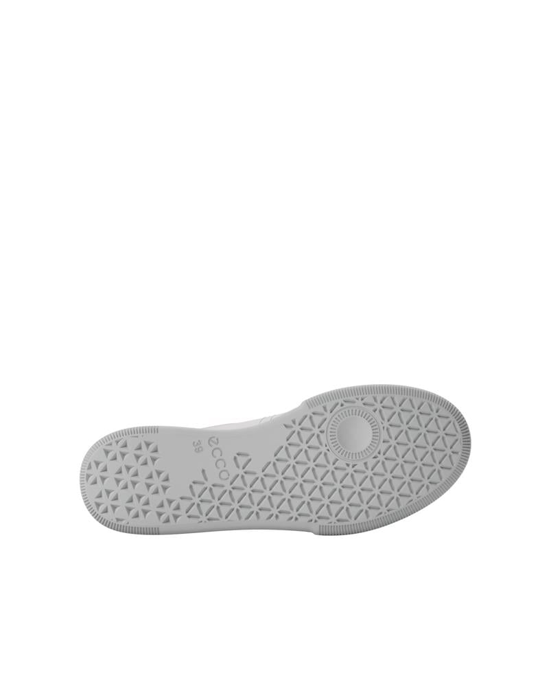 White ECCO STREET COURT W HIGH-TOP