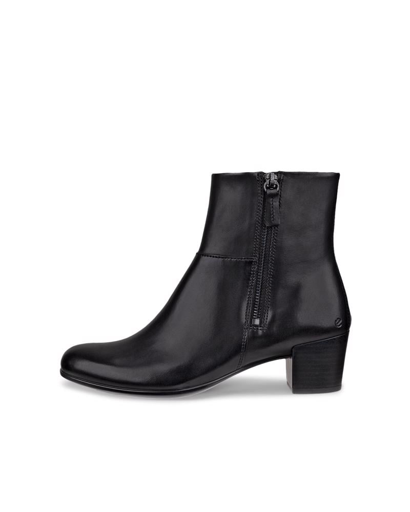 BLACK ECCO Shape M 35 Zip Boot