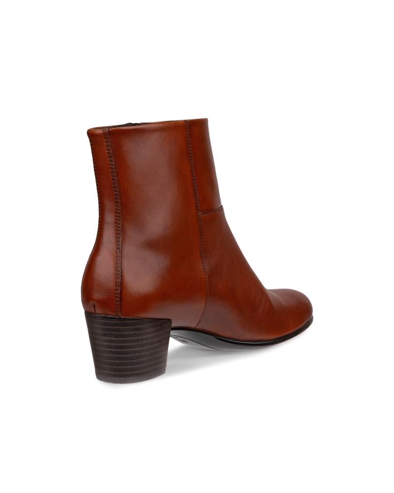 Brown ECCO Shape M 35 Zip Boot