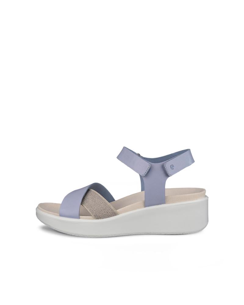 BLUE ECCO FLOWT WEDGE LX CROSS