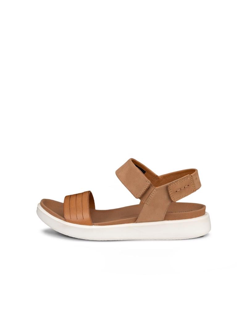CAMEL ECCO FLOWT W SANDAL
