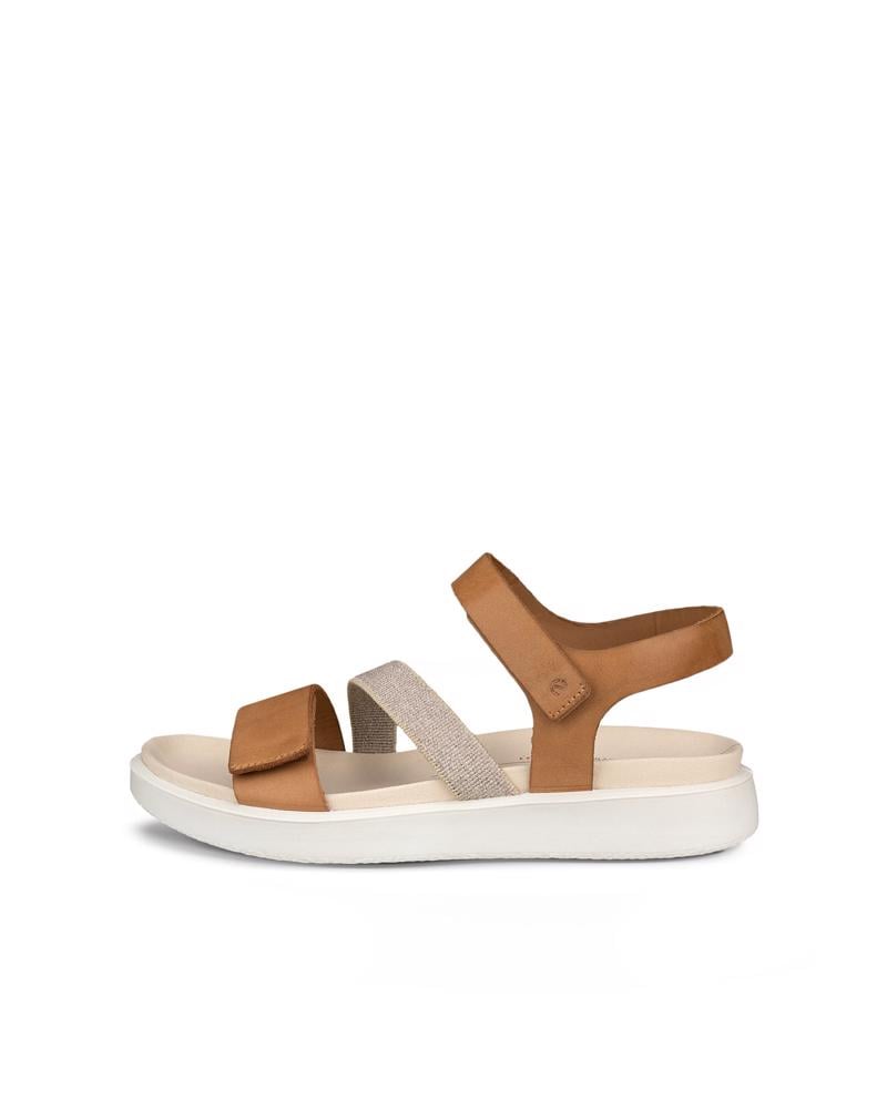 Brown ECCO FLOWT W SANDAL