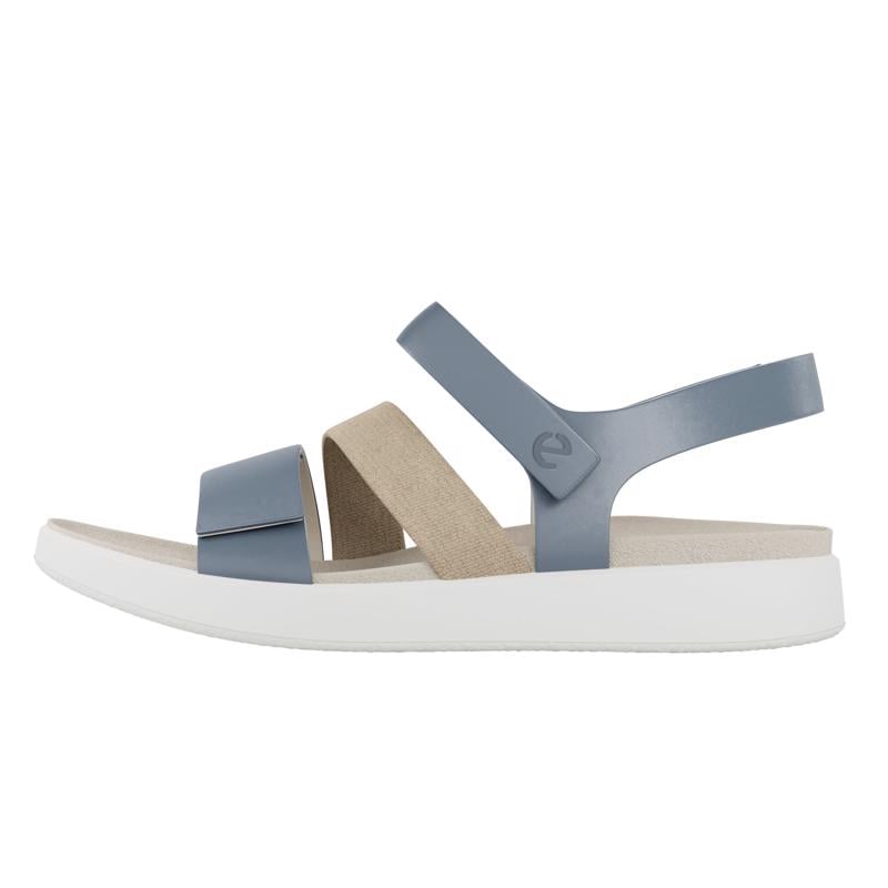 BLUE ECCO FLOWT W SANDAL