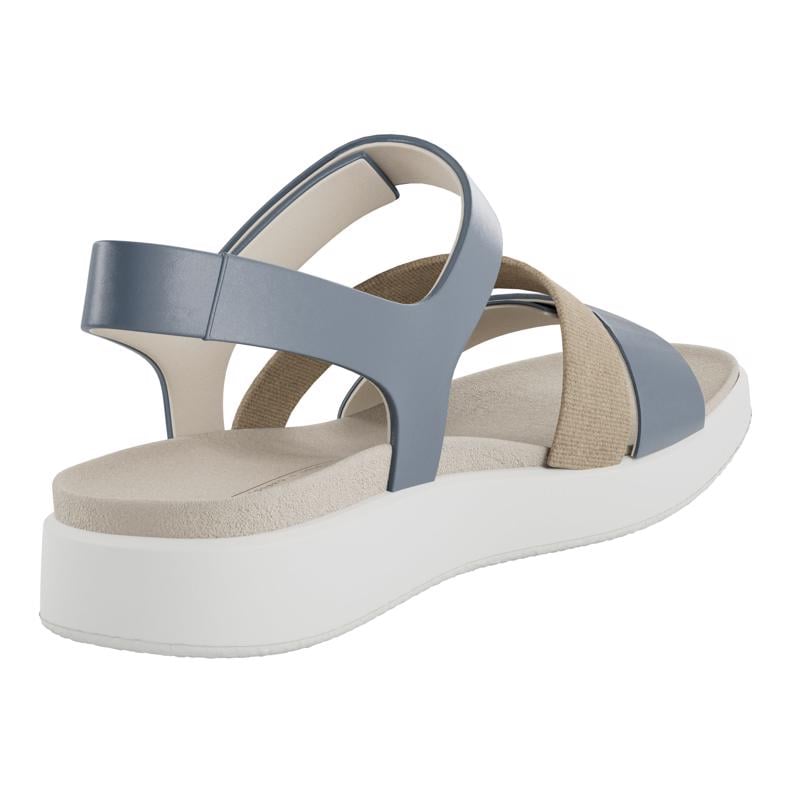 BLUE ECCO FLOWT W SANDAL