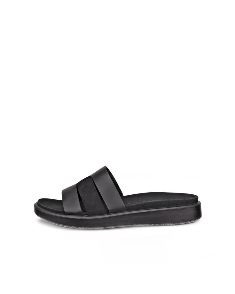 BLACK ECCO FLOWT W SLIDE