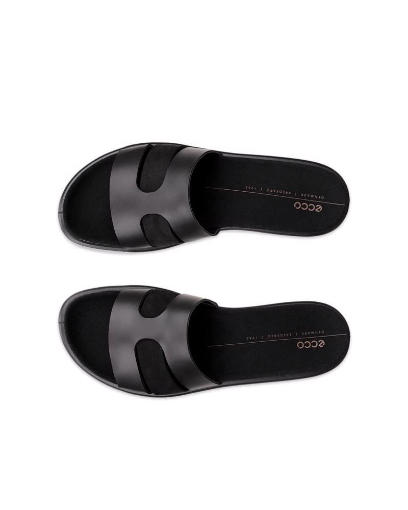 BLACK ECCO FLOWT W SLIDE