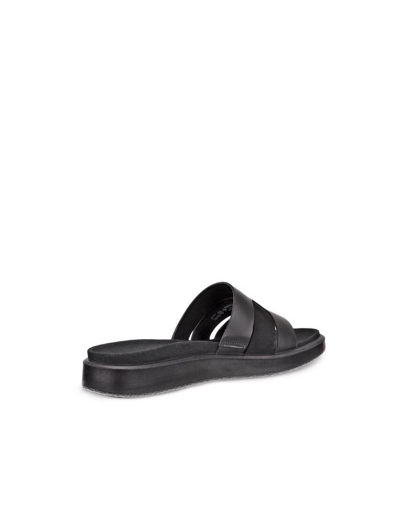 BLACK ECCO FLOWT W SLIDE
