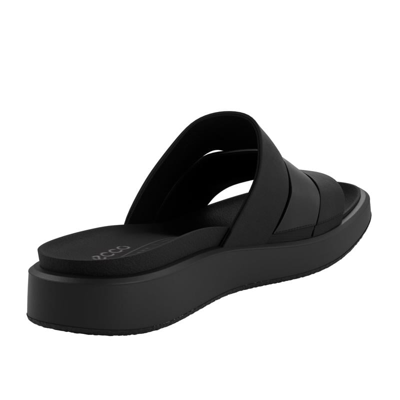 BLACK ECCO FLOWT W SLIDE