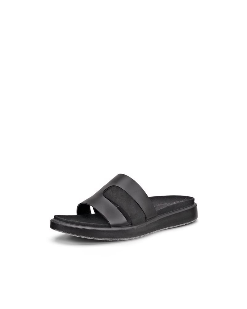 BLACK ECCO FLOWT W SLIDE