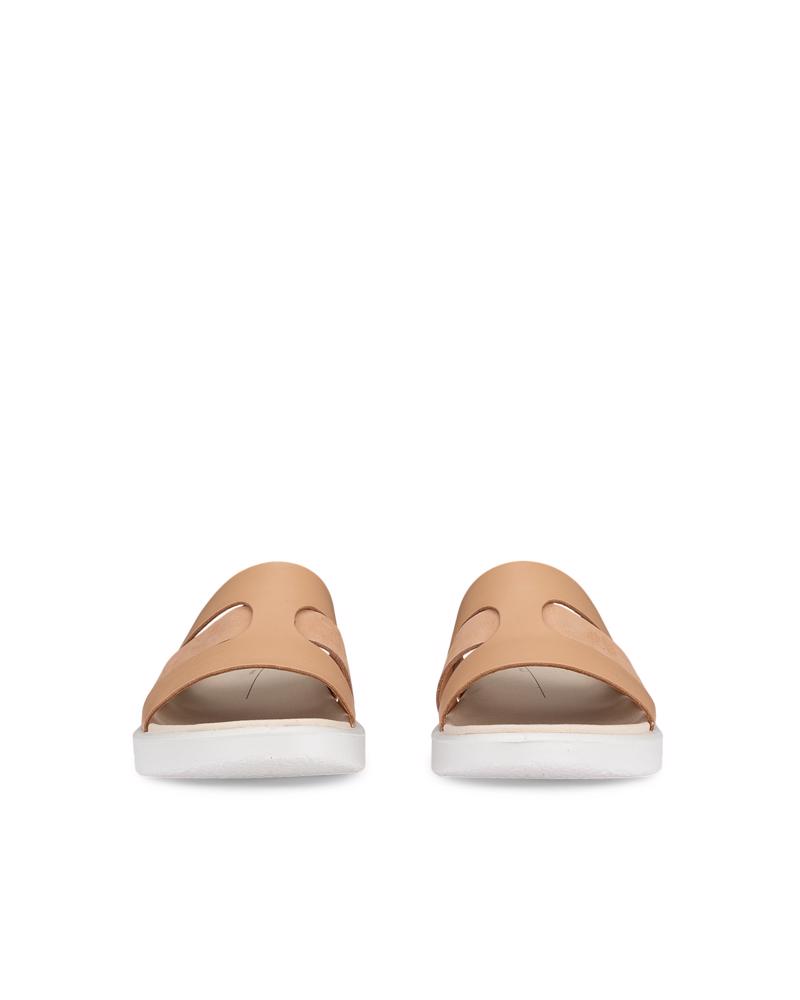 Beige ECCO FLOWT W SLIDE