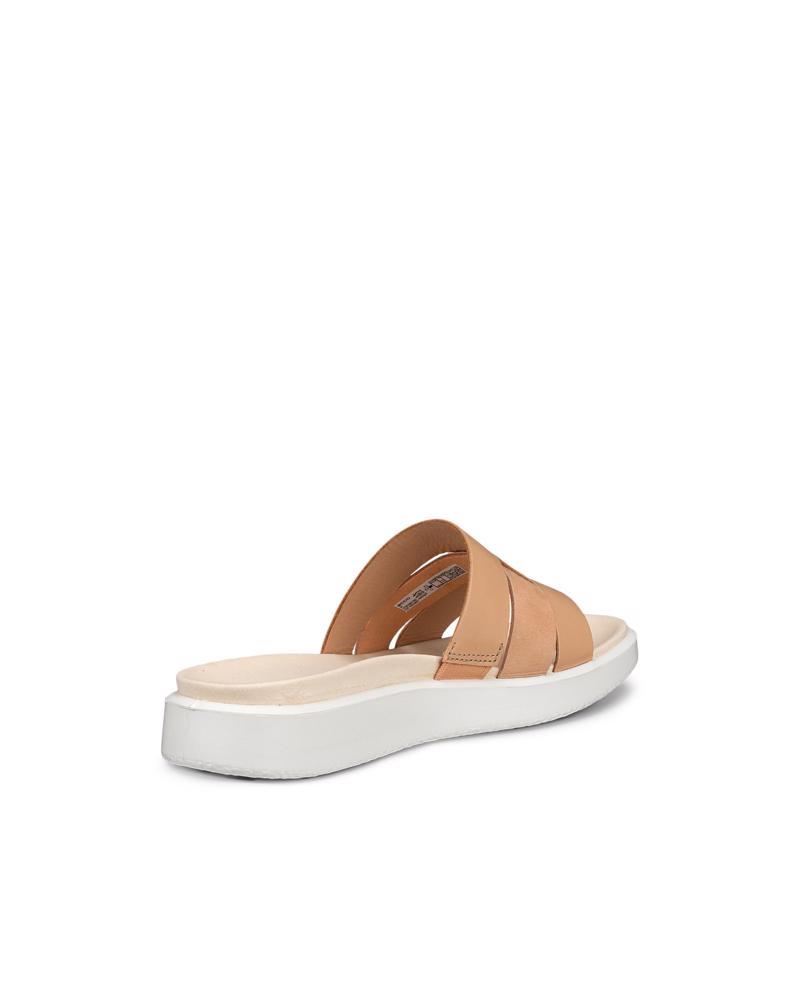 Beige ECCO FLOWT W SLIDE