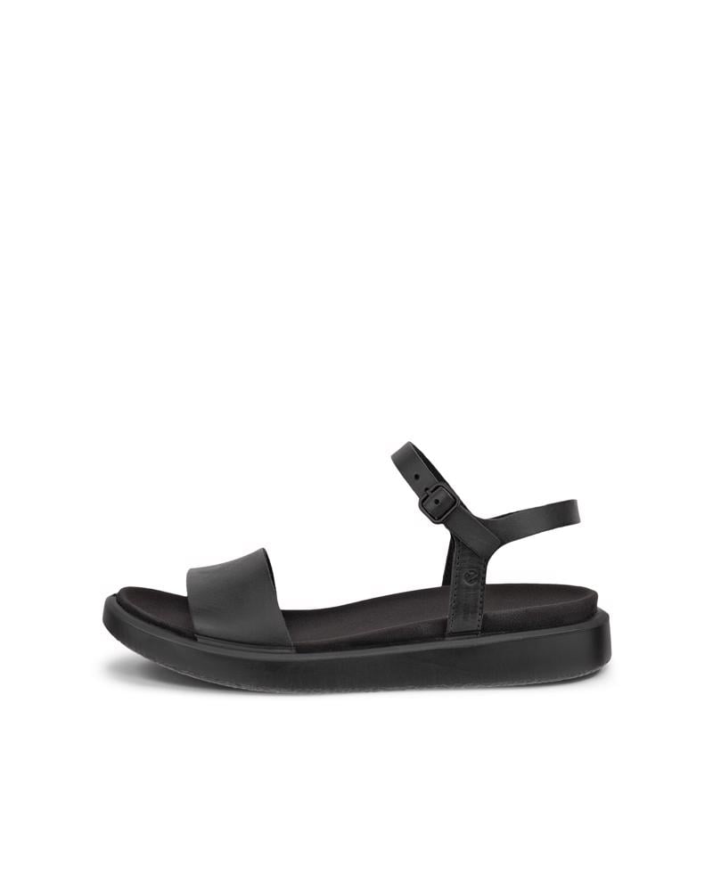 BLACK ECCO FLOWT W 3 STRAPS