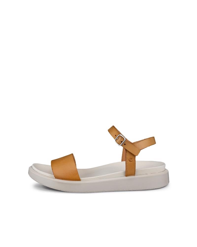 Brown ECCO FLOWT W 3 STRAPS