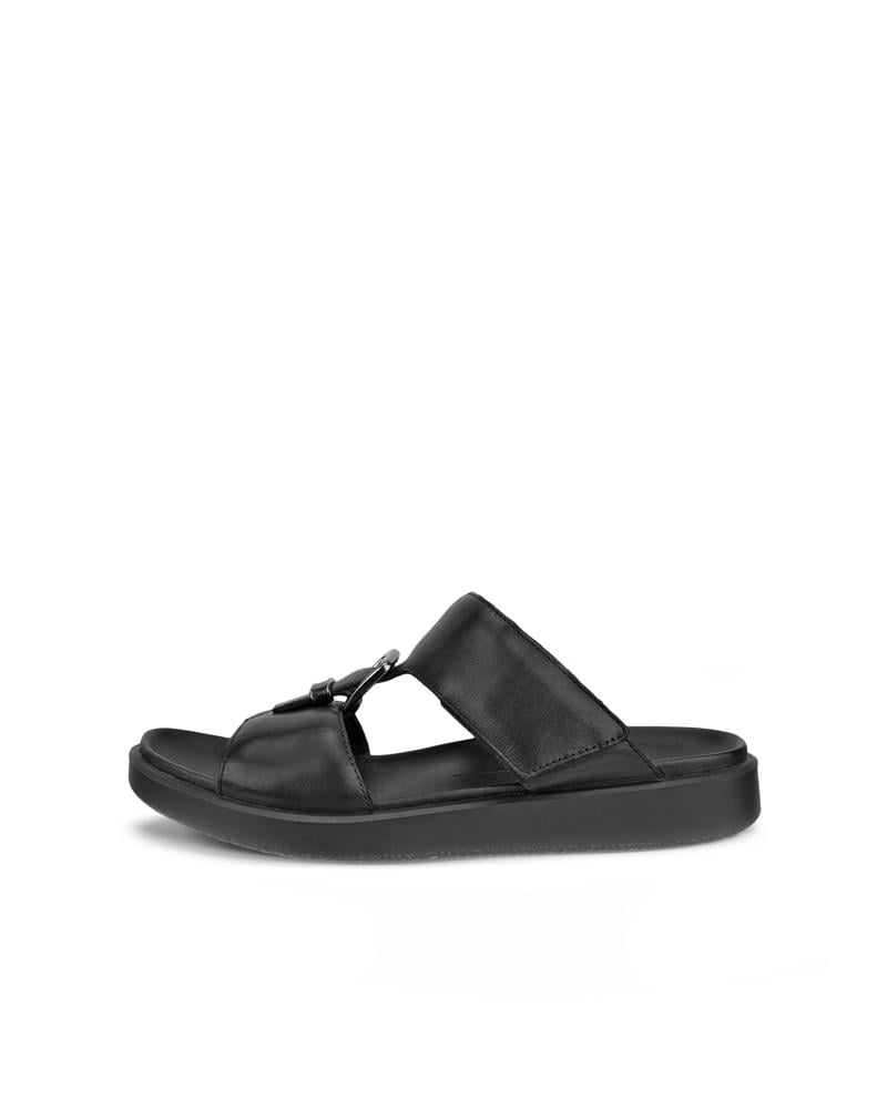 BLACK ECCO FLOWT LX M Slide