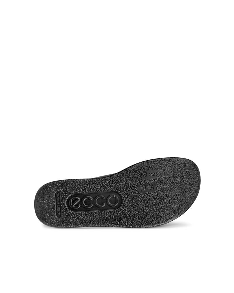 BLACK ECCO FLOWT LX M SLIDE LTD