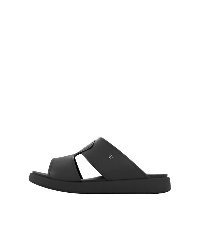 BLACK ECCO FLOWT LX M SLIDE LTD