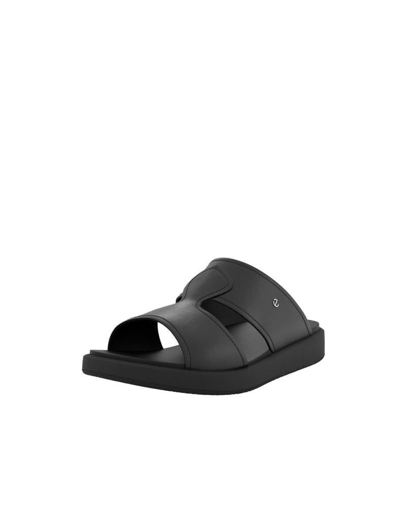 BLACK ECCO FLOWT LX M SLIDE LTD