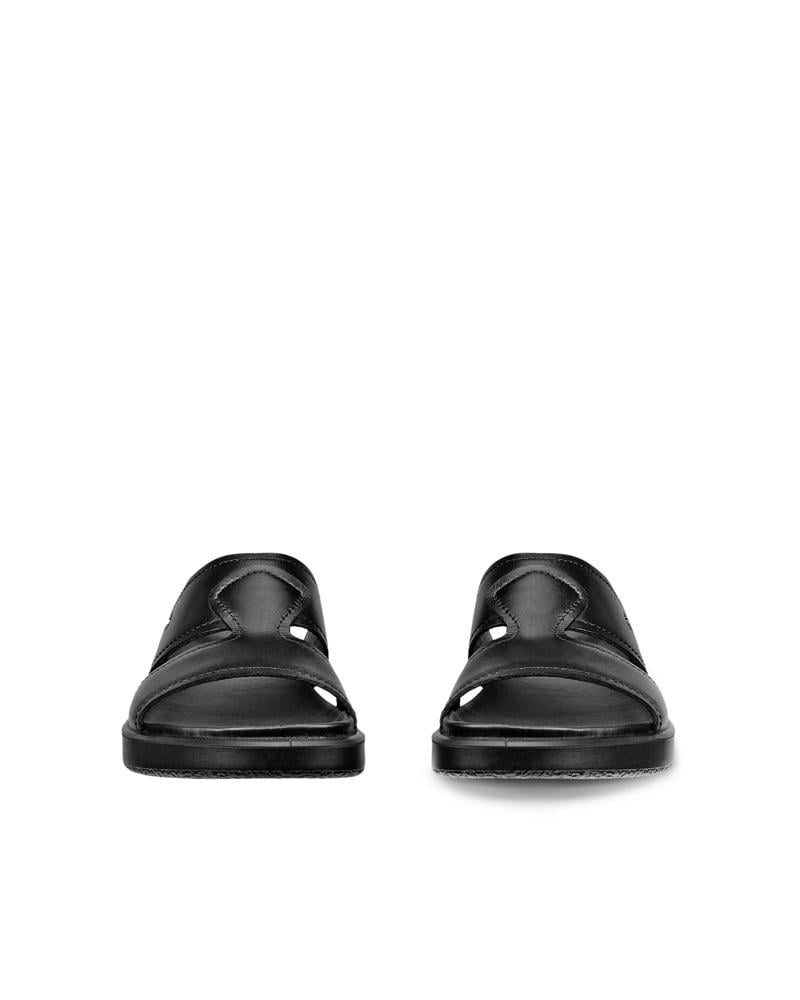 BLACK ECCO FLOWT LX M SLIDE LTD