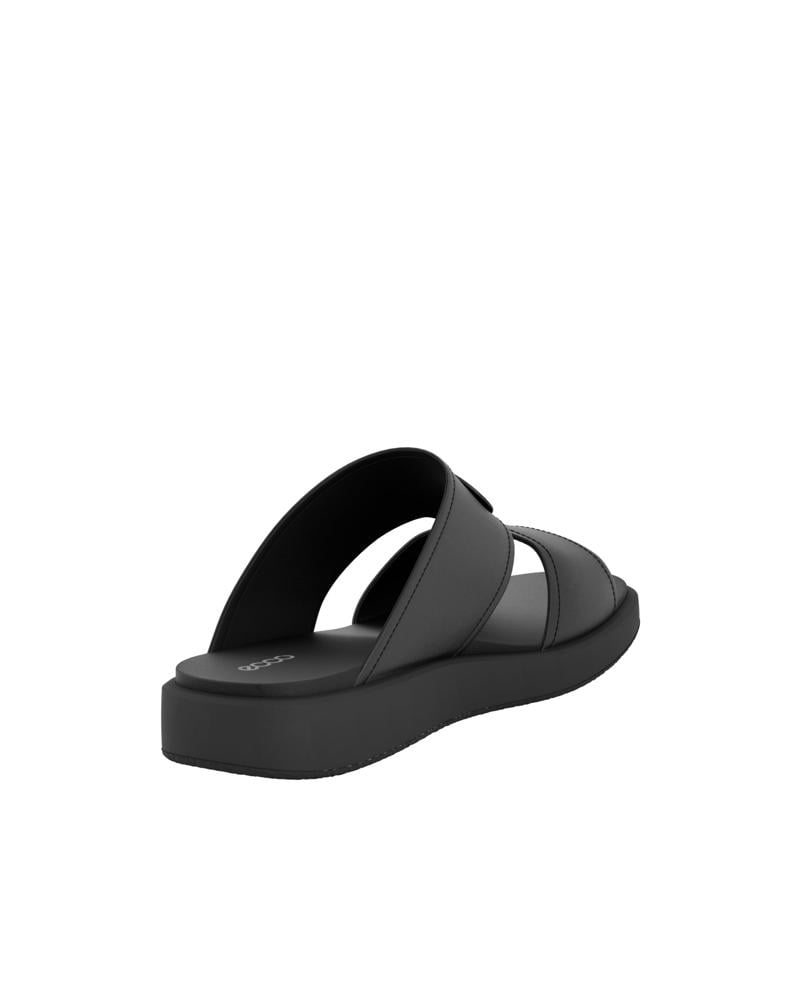 BLACK ECCO FLOWT LX M SLIDE LTD