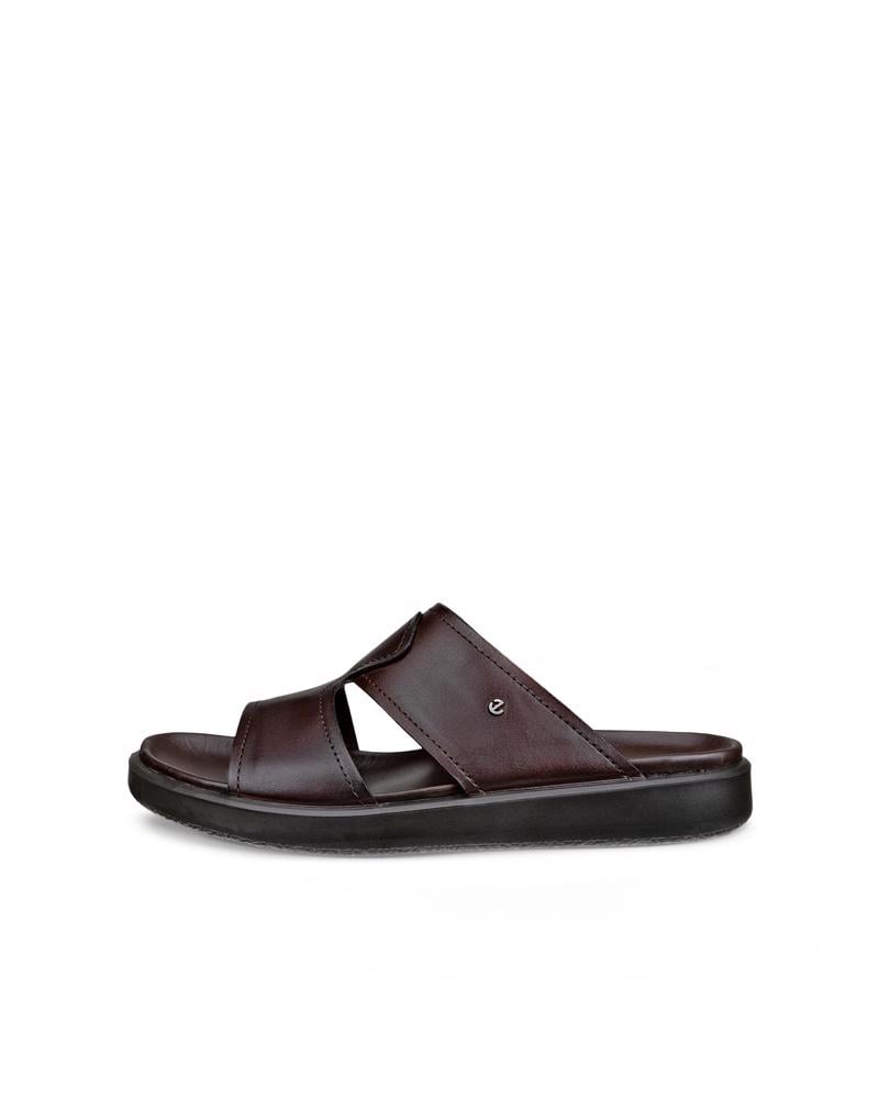 بني ECCO FLOWT LX M SLIDE LTD