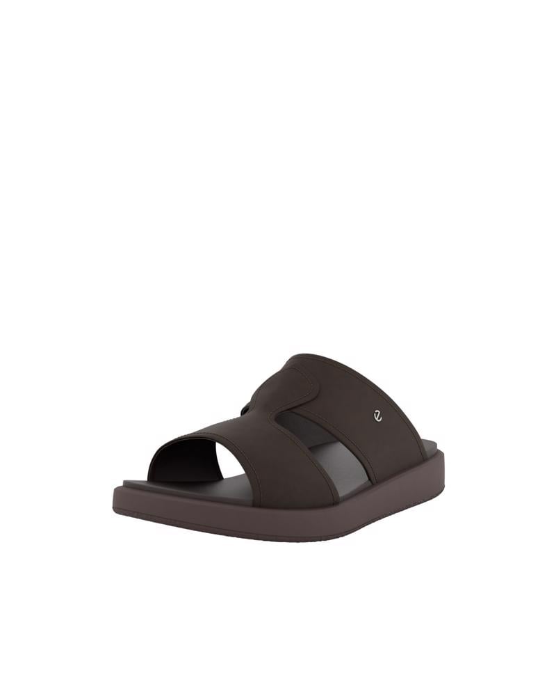 Brown ECCO FLOWT LX M SLIDE LTD