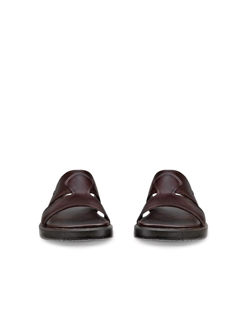 Brown ECCO FLOWT LX M SLIDE LTD